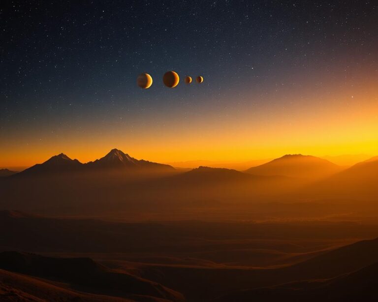 Conjunção tripla: Mercúrio, Júpiter e Saturno dominam o oeste