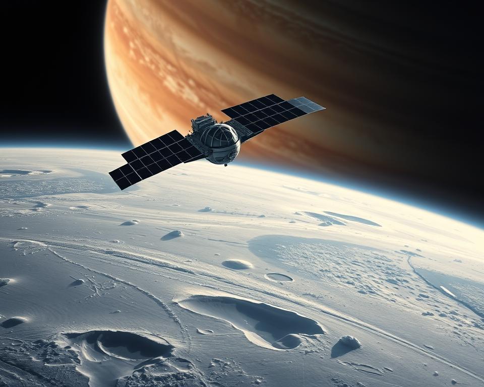 Europa Clipper: como a sonda buscará oceanos sob o gelo joviano