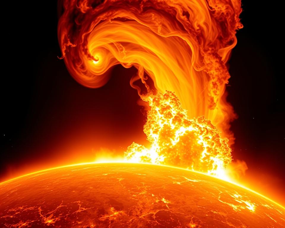 Explosões solares classe X: impactos em GPS e rádio