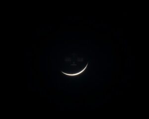 Fotografe o ISS cruzando a Lua: planejamento e app certo