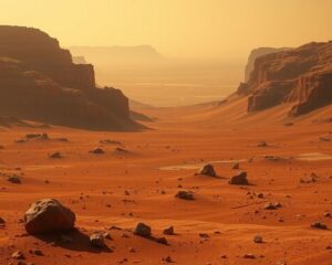 Marte ontem e hoje: do planeta úmido ao deserto vermelho.