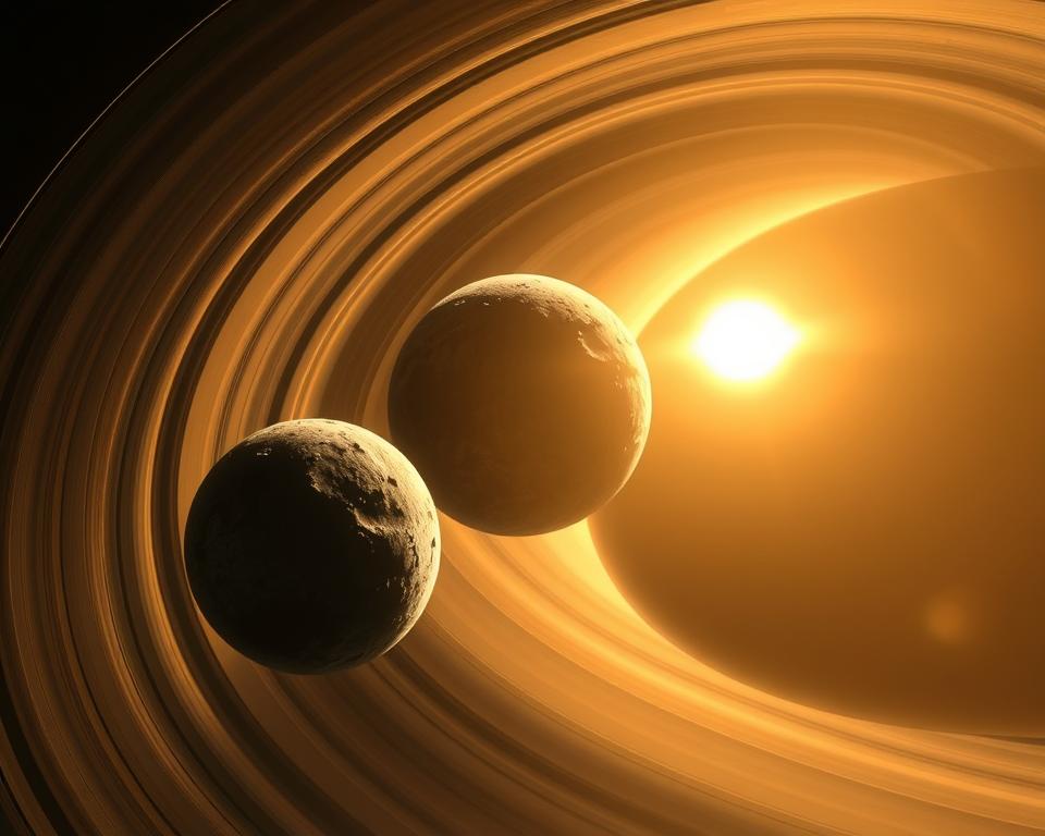 Prometeu e Pandora, luas de Saturno