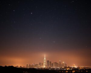 Redução de poluição luminosa: filtros e pós-processamento