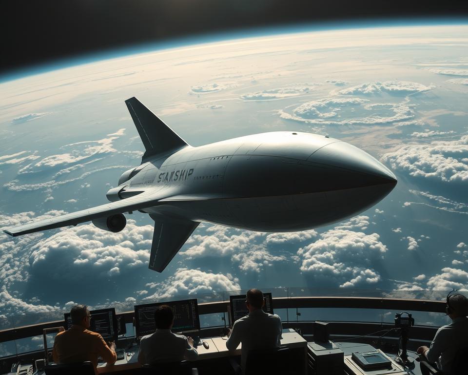 Starship orbital na exploração interplanetária