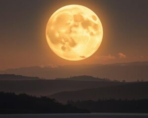 Superlua de setembro: entenda por que parece maior no horizonte