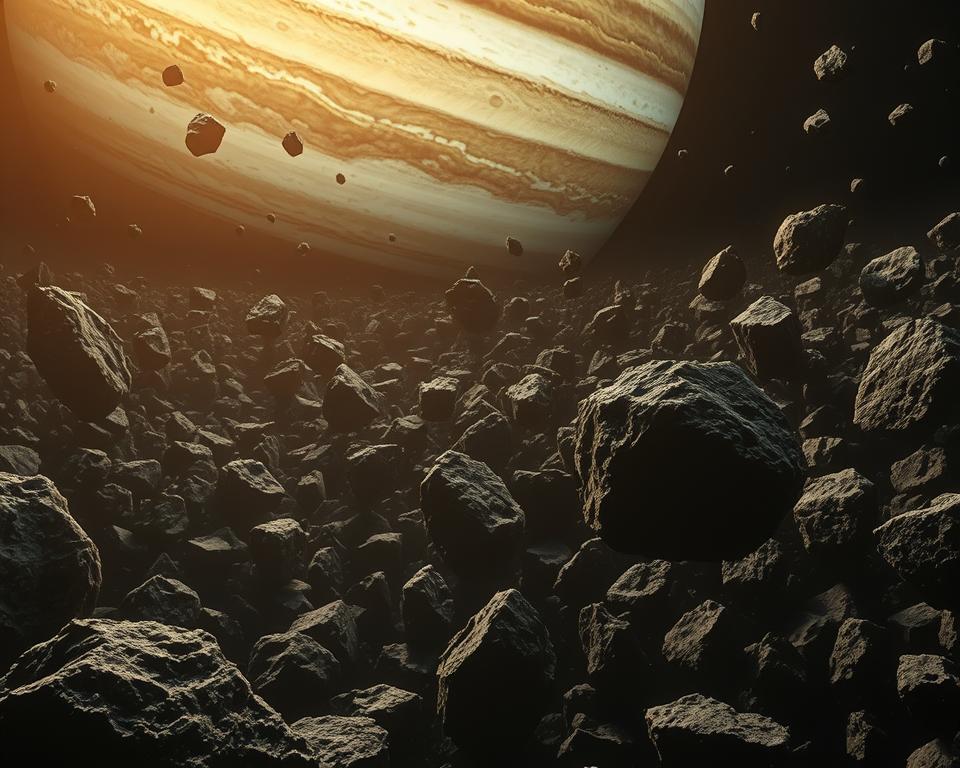 Trojan asteroids