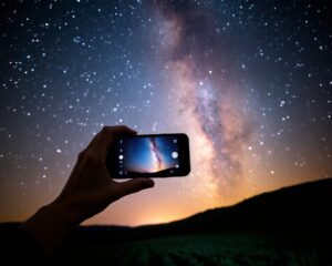 Via Láctea com celular: configurações noturnas que funcionam