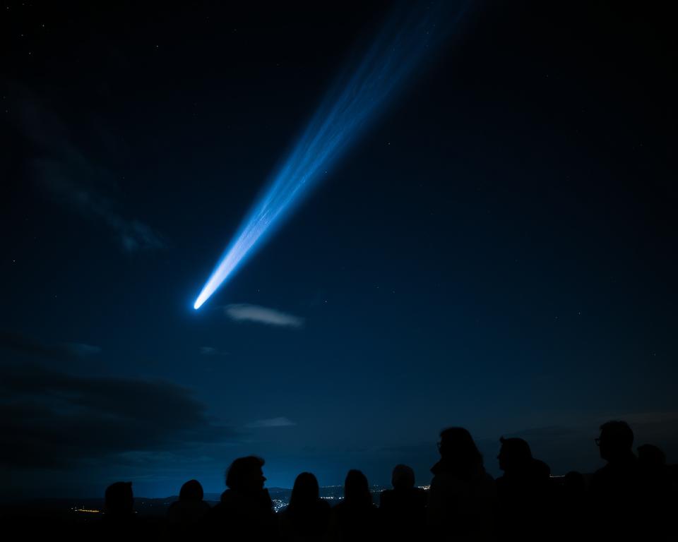 avistamento Cometa Halley