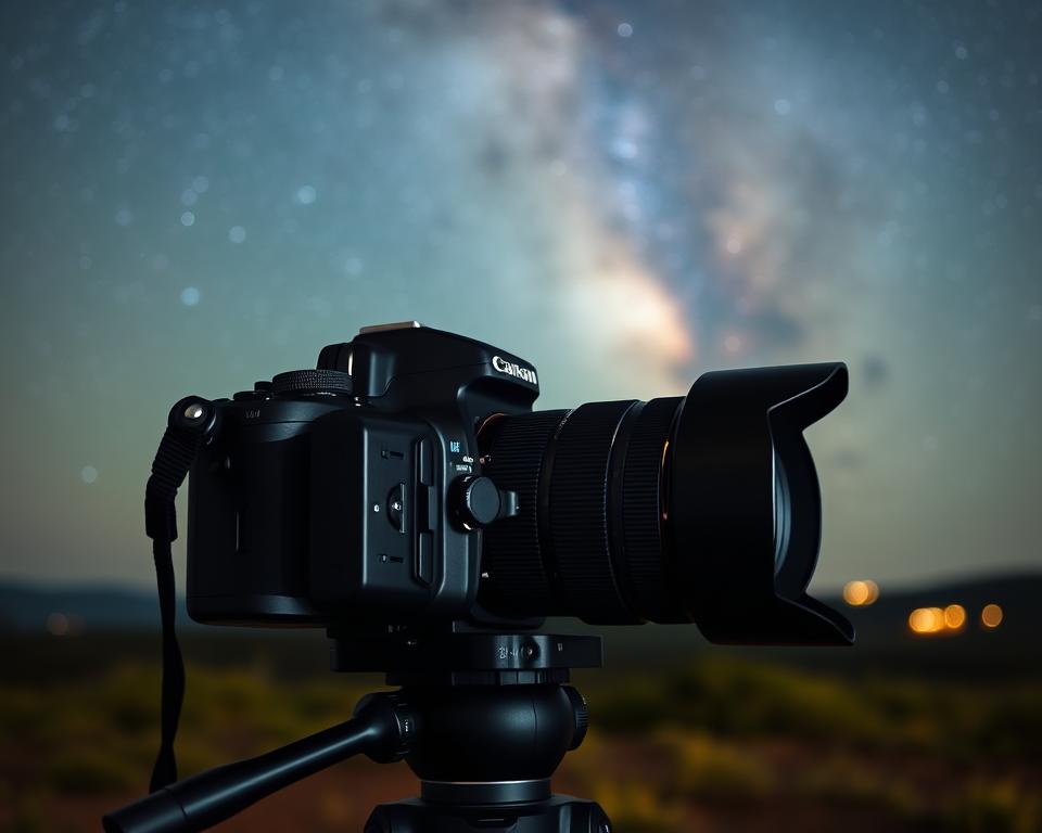 câmera DSLR