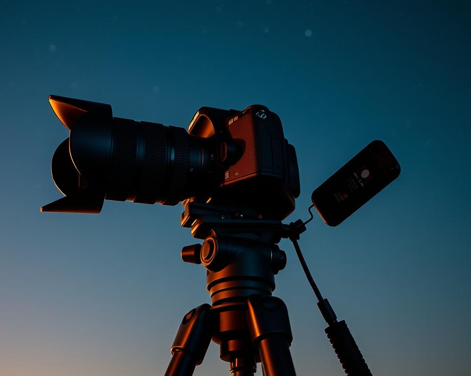 configuração câmera DSLR