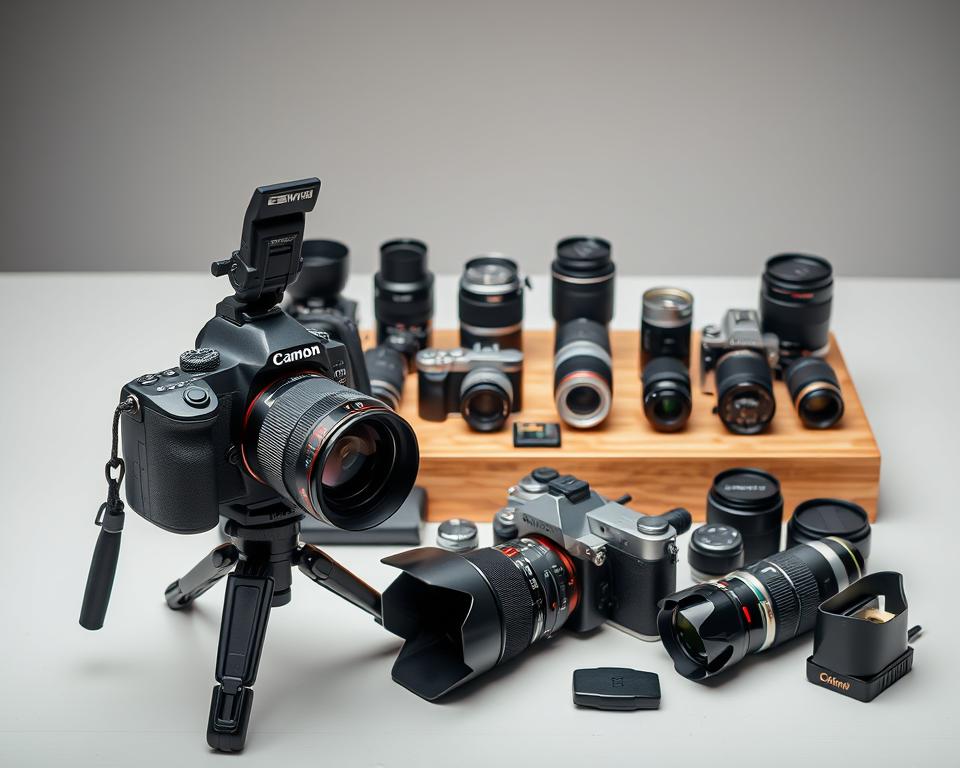 equipamentos de fotografia