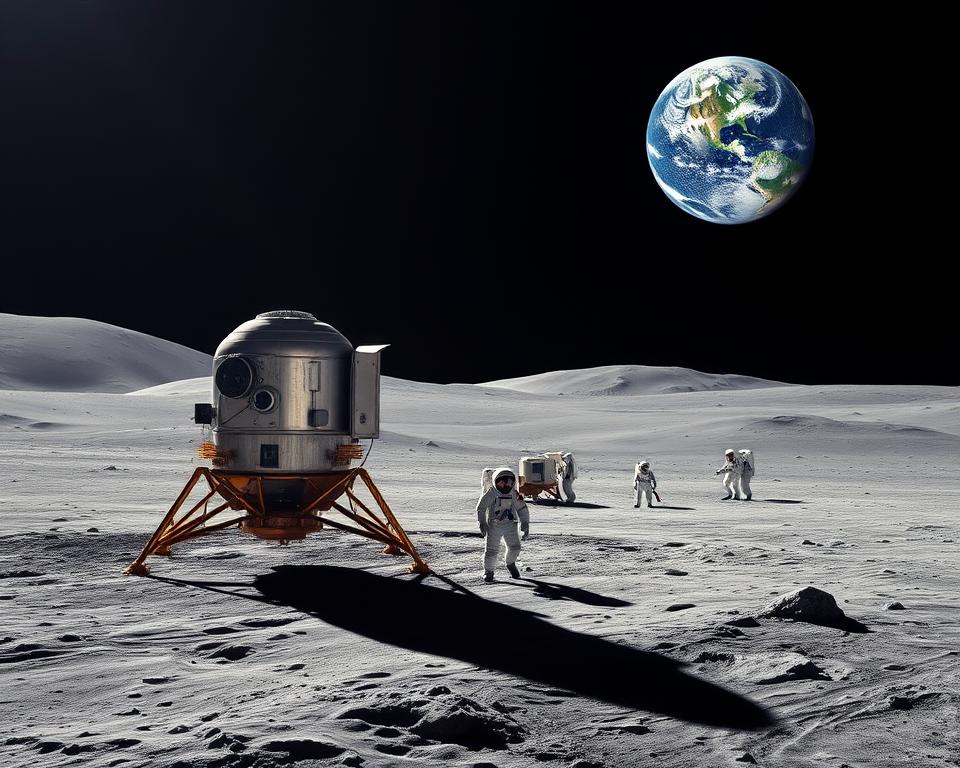 exploração lunar pela NASA