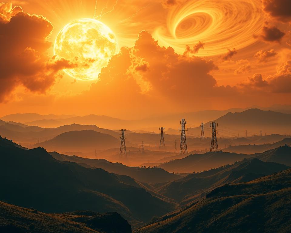 impactos das explosões solares no Brasil
