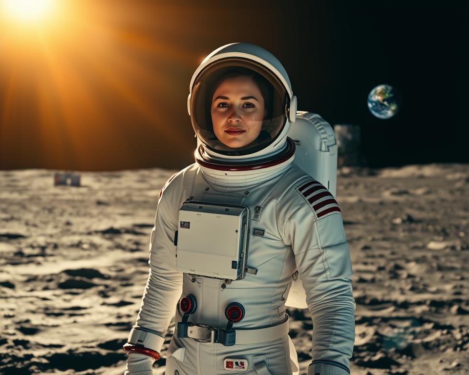 mulher astronauta