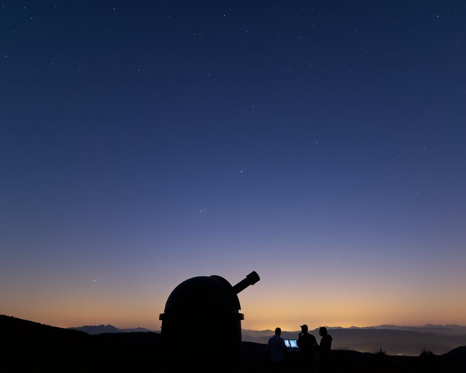 observação astronômica