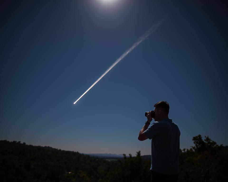 observação de cometas