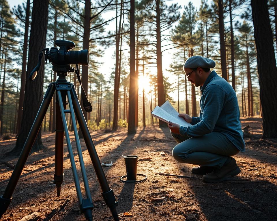 planejamento de sessão fotográfica