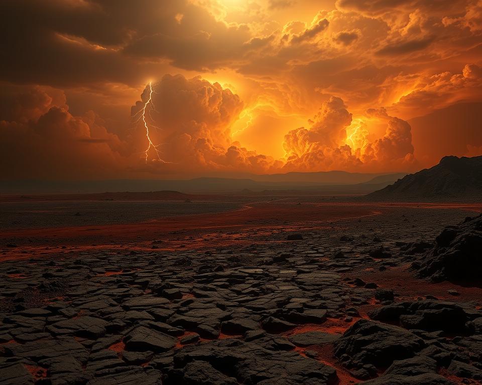 temperaturas insuportáveis em Vênus