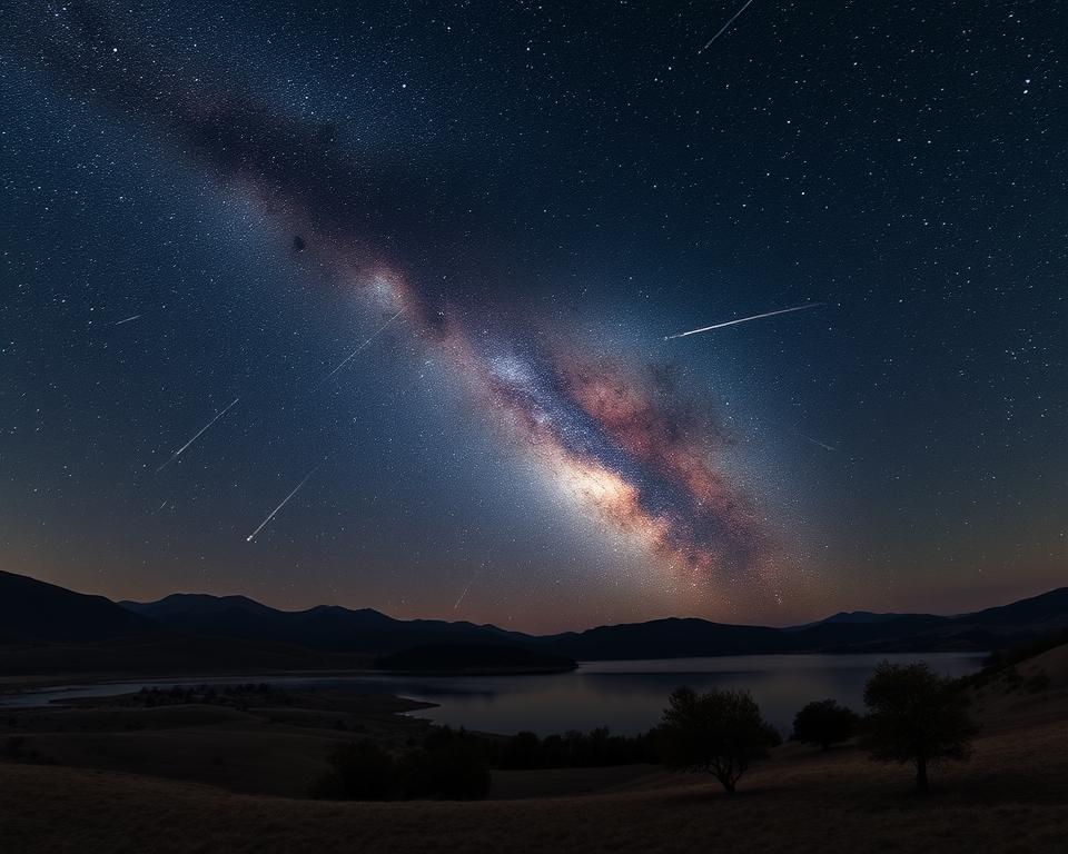 Como prever e observar chuvas de meteoros