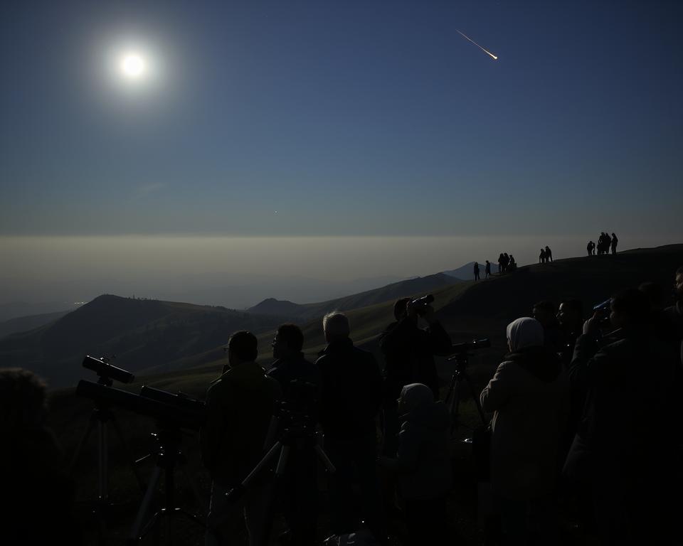 comunidade de observadores de meteoros