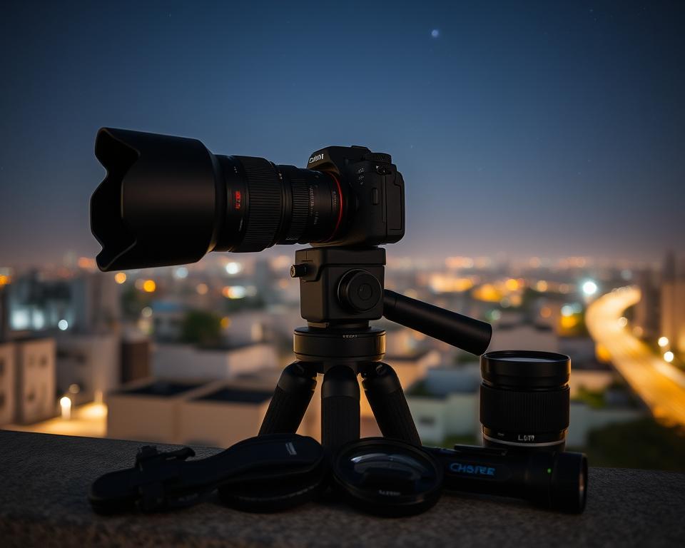 equipamento para astrofotografia urbana