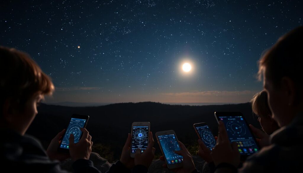 Chuvas de Meteoros & Conjunções Planetárias