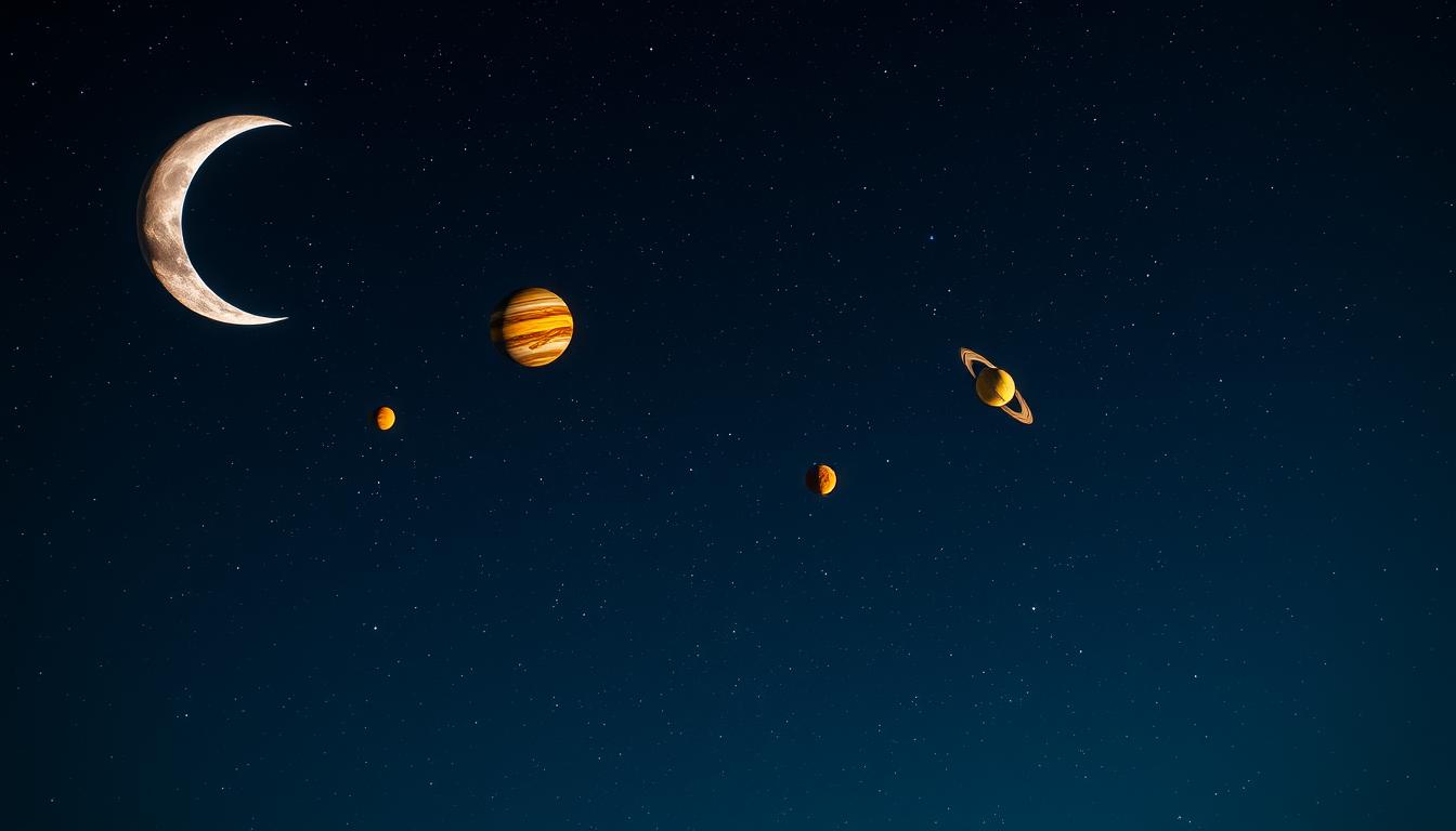 Chuvas de Meteoros & Conjunções Planetárias