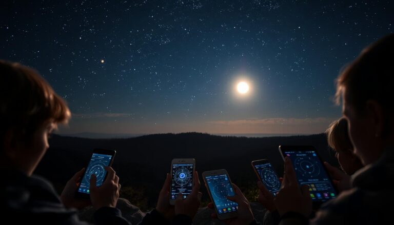 Chuvas de Meteoros & Conjunções Planetárias
