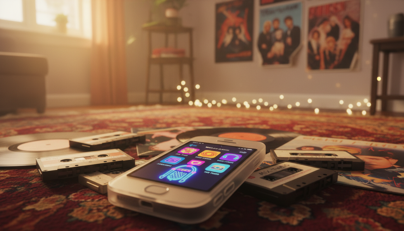 Redescubra Hits: Apps para Ouvir Música dos Anos 90