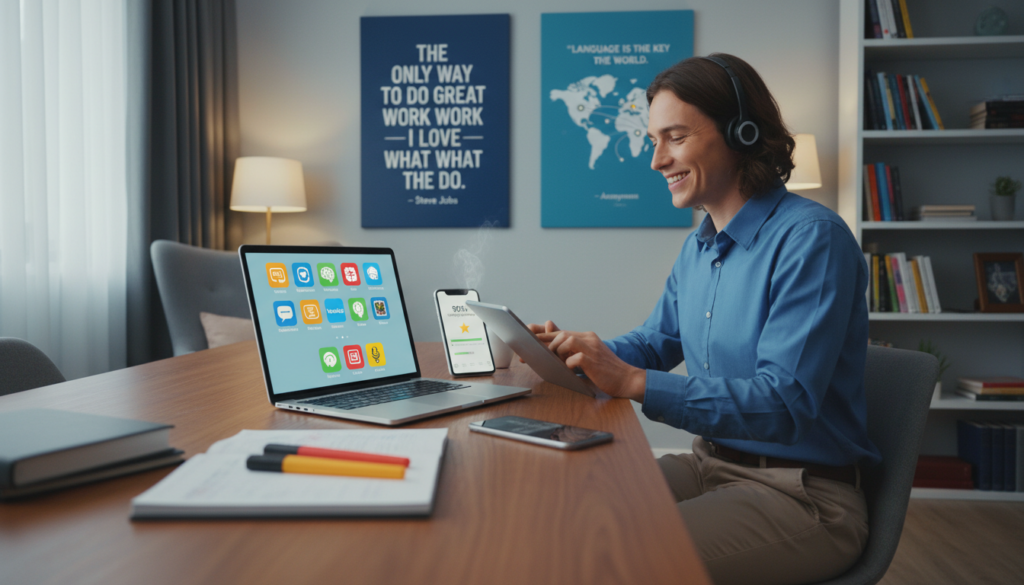 apps para aprender inglês rapido