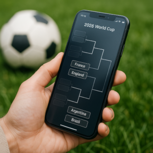 Simule mata-mata e favoritos da Copa 2026 no app