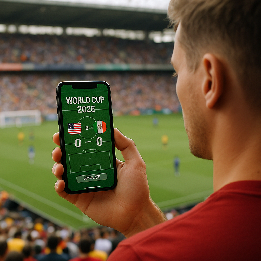 Baixe Apps para Simular Jogos da Copa 2026