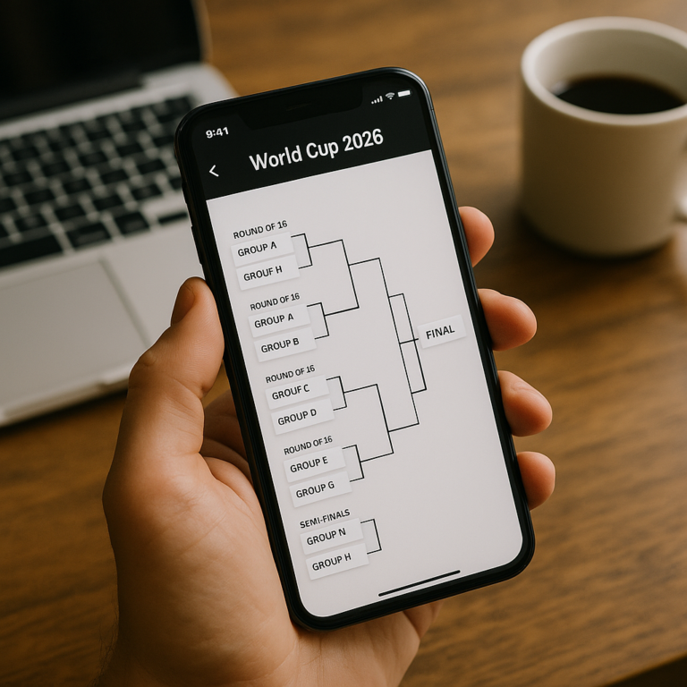 Aplicativo para Chaveamento da Copa do Mundo 2026