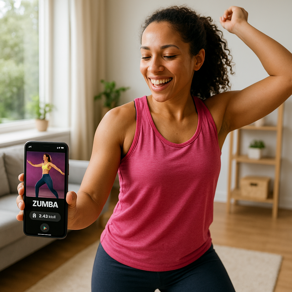 Aprenda Zumba Grátis com Este Aplicativo