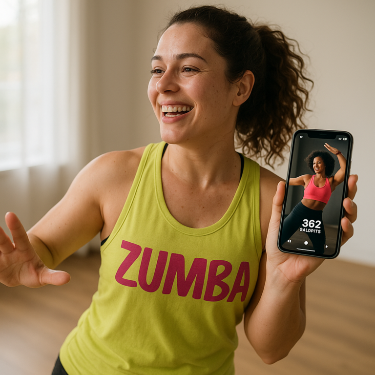 Zumba Grátis no Celular para Todos os Níveis