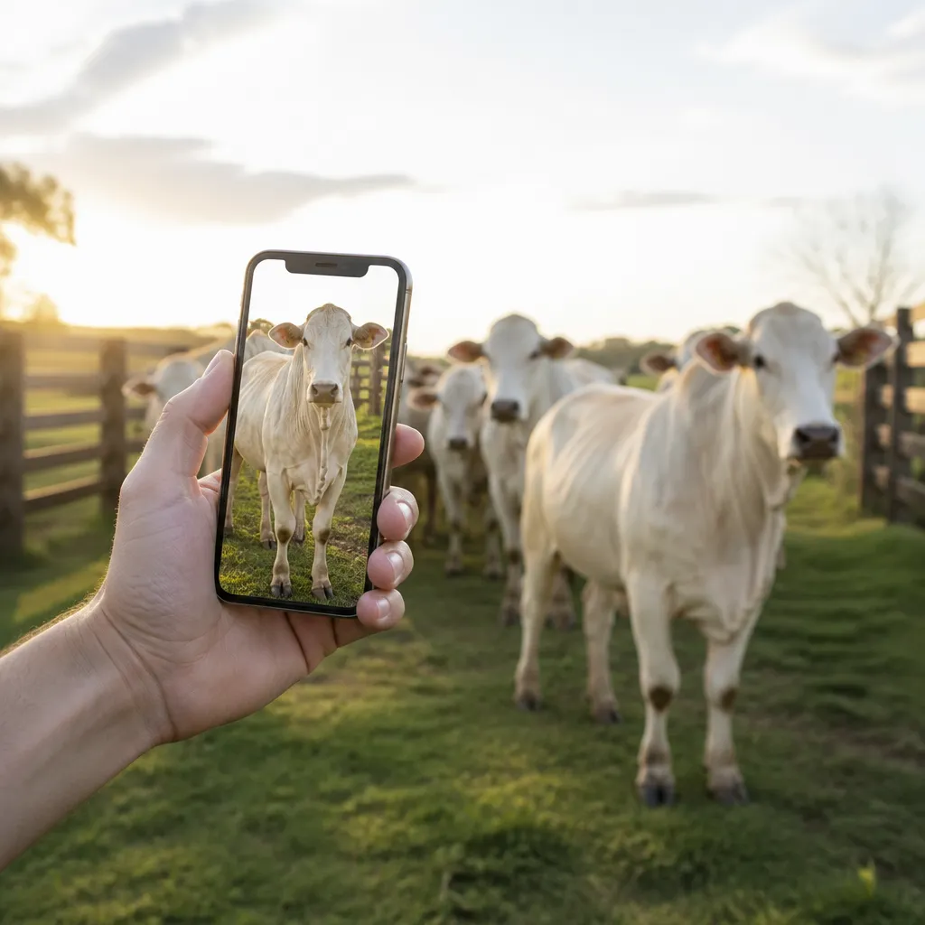 Balança no Celular: Pese seu Gado Grátis