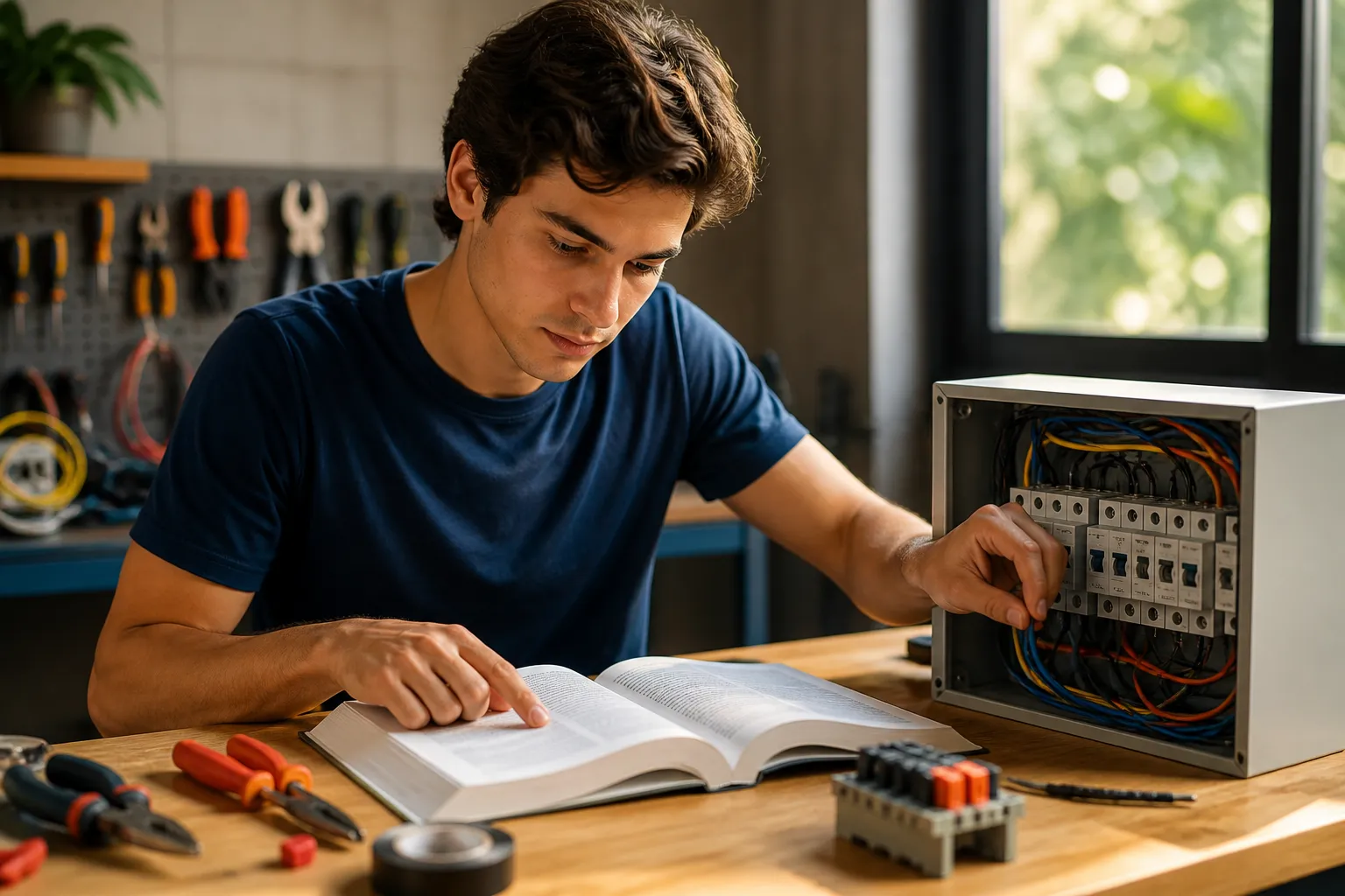 Guia completo para iniciantes aprenderem eletricidade na prática