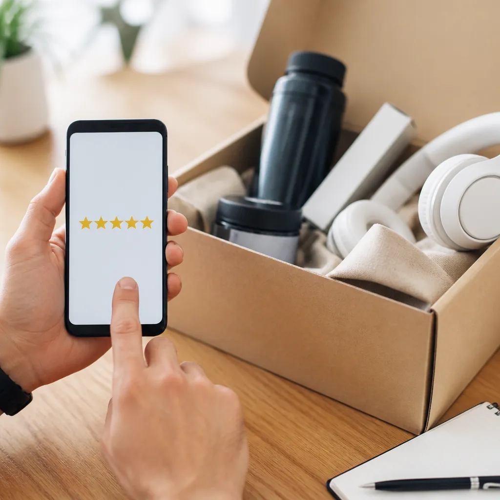 App Android para receber produtos grátis e fazer avaliações