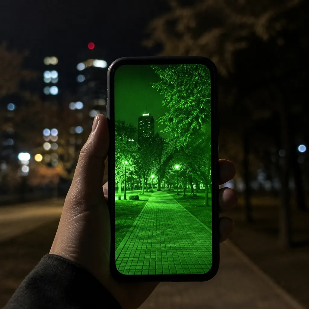 Veja no Escuro com Visão Noturna em Tempo Real: Guia Completo