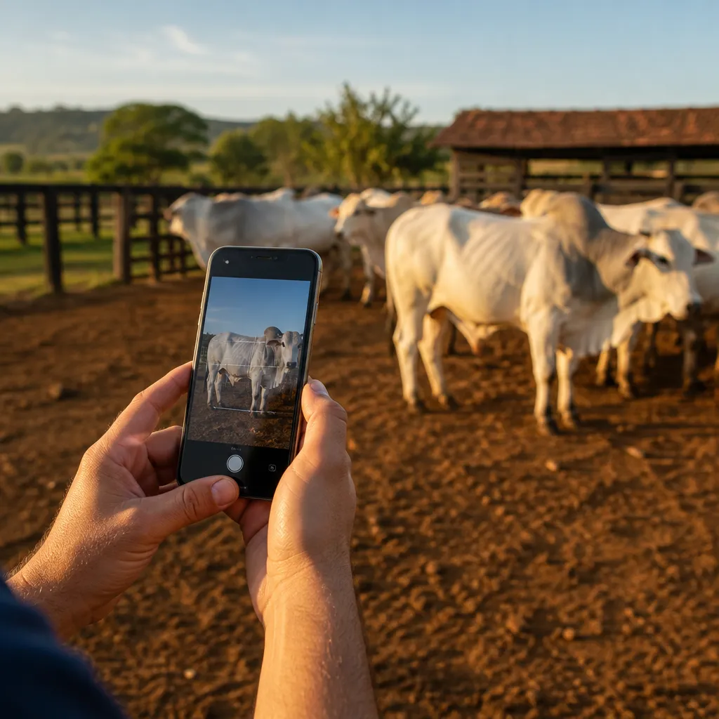 Aplicativo para Gado: Medir e Estimar Peso Em Tempo Real Pelo Celular