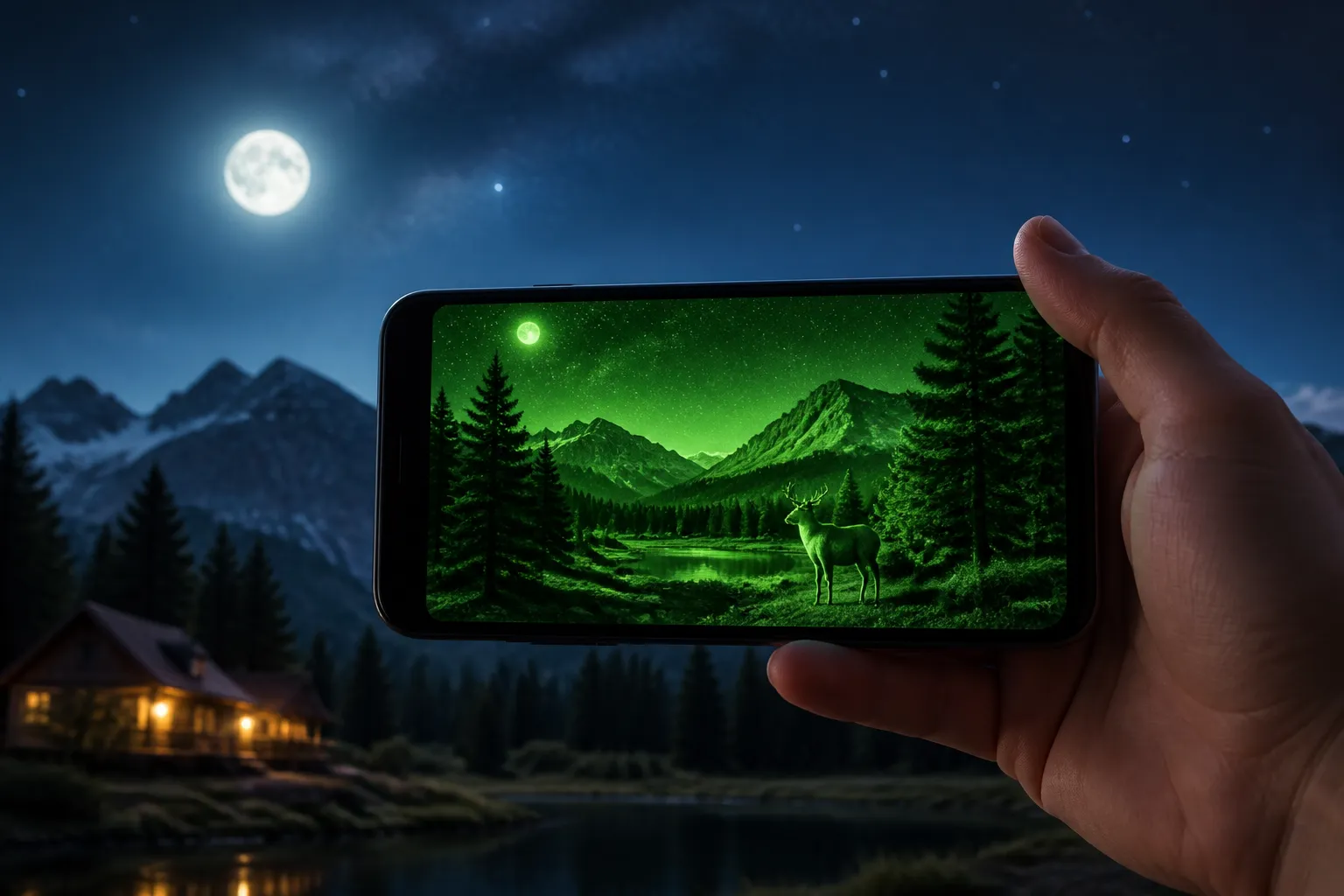 Veja no Escuro com Visão Noturna em Tempo Real: Guia Completo